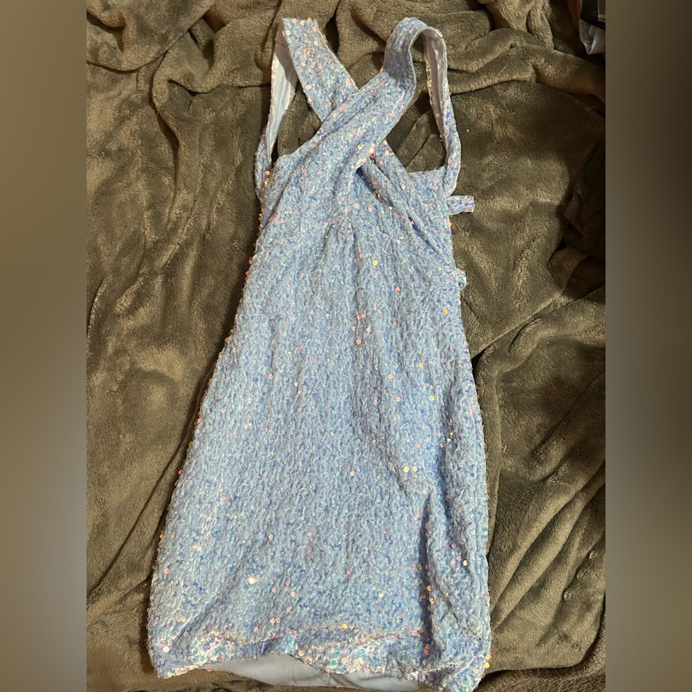 Blue sparkly Woman’s Small Dress